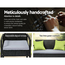 Gardeon Outdoor Sofa Set Wicker Lounge Setting Table and Chairs Patio Furniture-5