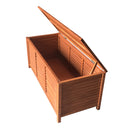 Gardeon Outdoor Storage Bench Box 210L Wooden Patio Furniture Garden Chair Seat-1