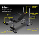 Everfit Weight Bench 8 in 1 Bench Press Adjustable Home Gym Station 200kg-3