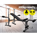 Everfit Weight Bench 8 in 1 Bench Press Adjustable Home Gym Station 200kg-6
