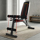 Everfit Weight Bench Adjustable FID Bench Press Home Gym 150kg Capacity-1
