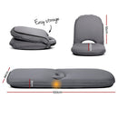 Artiss Floor Lounge Sofa Camping Chair Grey-2