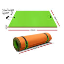 Weisshorn Floating Water Mat 2.7x1.8m Foam Pad Swimming Pool Island Platform-2