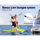 Weisshorn Floating Water Mat 3.5x1.8m Foam Pad Swimming Pool Island Platform-1
