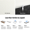 Giselle Bedding Memory Foam Mattress Bed Cool Gel Non Spring 25cm Single-6