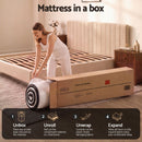 Giselle 18cm King Memory Foam Mattress Dual Feel Reversible Charcoal Foam-9