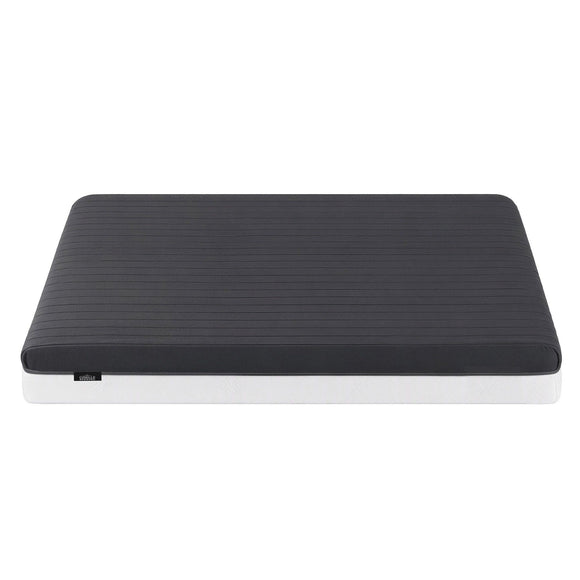 Giselle 18cm Queen Memory Foam Mattress Dual Feel Reversible Charcoal Foam