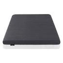 Giselle 18cm Single Memory Foam Mattress Dual Feel Reversible Charcoal Foam-11