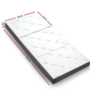 Giselle Bedding Foldable Mattress Folding Foam Single Bamboo-2