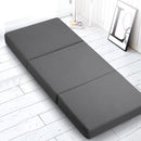 Giselle Bedding Foldable Mattress Folding Foam Bed Single Grey-7