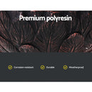 Gardeon Solar Water Feature Tier Fountain with Pump Kit Bird Bath 106CM Peacock-7