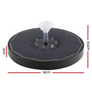 Gardeon Floating Solar Pond Water Fountain Pump Outdoor Fountains LED Light-2