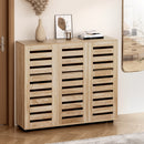 Artiss Shoe Rack Cabinet 30 Pairs Adjustable Shelf-1