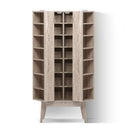 Artiss Bookshelf CD Storage Rack - BERG Oak-5