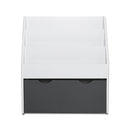 Keezi 3 Tiers Kids Bookshelf Magazine Rack Children Bookcase Organiser Storage-3