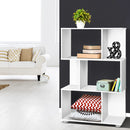 Artiss Bookshelf 3 Tiers - NINA White-1
