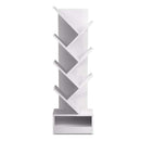 Artiss Tree Bookshelf 7 Tiers - ECHO White-3