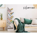 Artiss Tree Bookshelf 9 Tiers - ECHO White-8