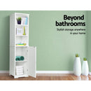 Artiss Bathroom Cabinet Storage 160cm White-3