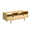 Artiss TV Cabinet Entertainment Unit Stand Wooden Storage 120cm Scandinavian-3