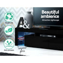 Artiss Entertainment Unit TV Cabinet LED 189cm Black Elo-7