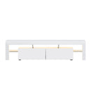 Artiss Entertainment Unit TV Cabinet LED 189cm White Elo-5