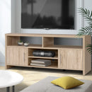 Artiss TV Cabinet Entertainment Unit 140cm Oak Ken-1