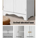 Artiss Buffet Sideboard 4 Doors - BERNE White-7