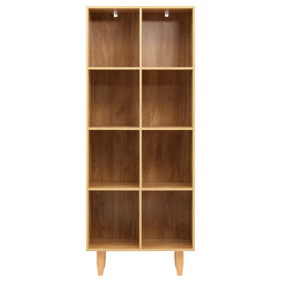 Artiss Bookshelf Bookcase 4 Tiers LEOR Pine