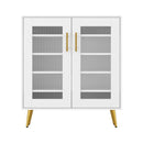 Artiss Shoe Rack 5-tier 20 Pairs Storage LED Light-5