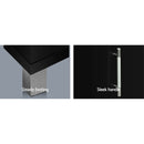 Artiss TV Cabinet Entertainment Unit 190cm Black Danson-7