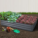 Green Fingers Garden Bed 210x90cm Planter Box Raised Container Galvanised Steel-8