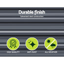 Green Fingers Garden Bed 240x80x77cm Planter Box Raised Container Galvanised Herb-5