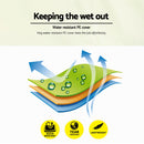 Instahut Gazebo Marquee 4x3m Outdoor Event Wedding Tent Camping Party Shade Iron Art Canopy Beige-6