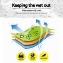 Instahut Gazebo 3x3m Marquee Outdoor Wedding Party Event Tent Home Iron Art Shade White-6