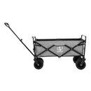 Gardeon Garden Cart with Cargo Net Grey-3