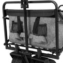 Gardeon Garden Cart with Cargo Net Grey-5