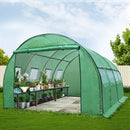 Green Fingers Greenhouse 4x3x2M Walk in Green House Tunnel Plant Garden Shed Dome-7