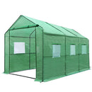 Green Fingers Greenhouse 3.5x2x2M Walk in Green House Tunnel Plant Garden Shed-1