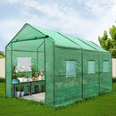 Green Fingers Greenhouse 3.5x2x2M Walk in Green House Tunnel Plant Garden Shed-8