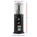 Devanti Outdoor Gas Patio Heater Black-2