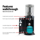 Devanti Outdoor Gas Patio Heater Black-5