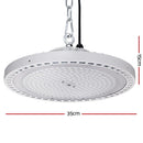 Leier LED High Bay Lights 200W UFO Industrial Shed Warehouse Factory Lamp White-2