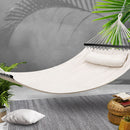 Gardeon Hammock Bed Outdoor Camping Portable Hanging Chair 2 Person Piillow-8