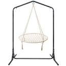 Gardeon Hammock Chair with Stand Nest Web Outdoor Swing 100cm-3