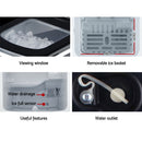 DEVANTi Portable Ice Cube Maker Machine 2L Home Bar Benchtop Easy Quick Black-6