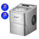 Devanti Portable Ice Cube Maker - Silver-1