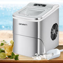 Devanti Portable Ice Cube Maker - Silver-8