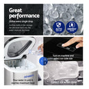 Devanti 2.4L Stainless Steel Portable Ice Cube Maker-6
