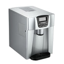 Devanti 2L Portable Ice Cuber Maker & Water Dispenser - Silver-1